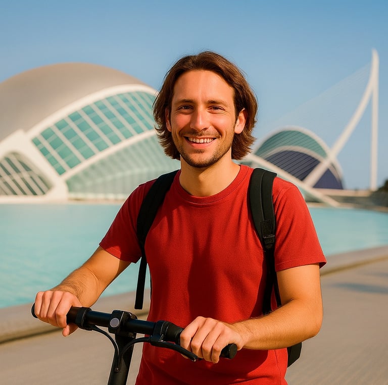 Visita el taller con tu patinete en Valencia